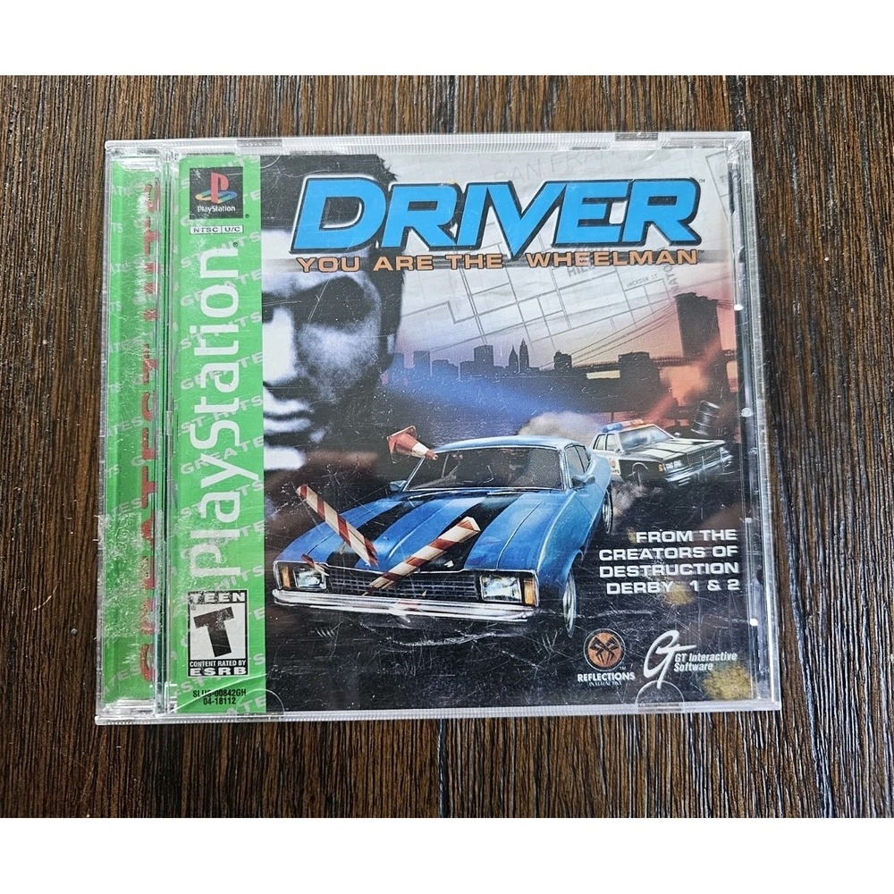 Driver (PlayStation 1 PS1) Complete